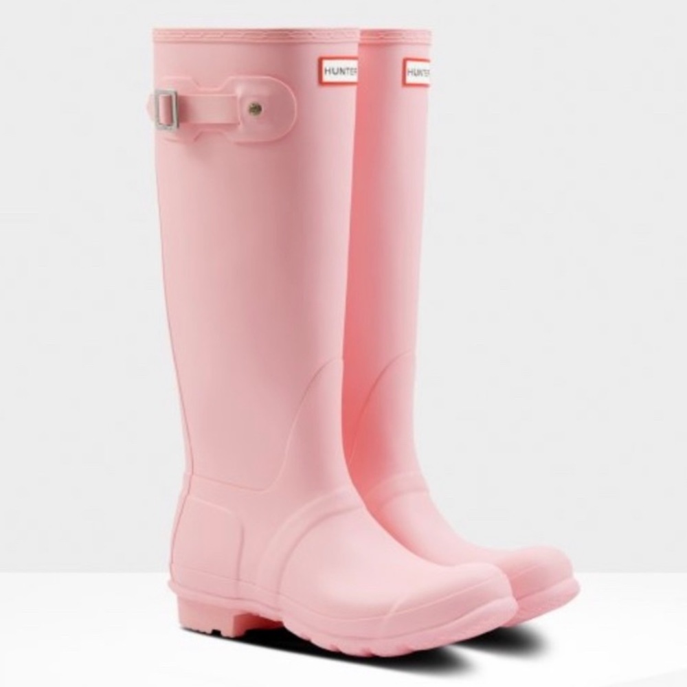 Pink Tall Hunter Boots